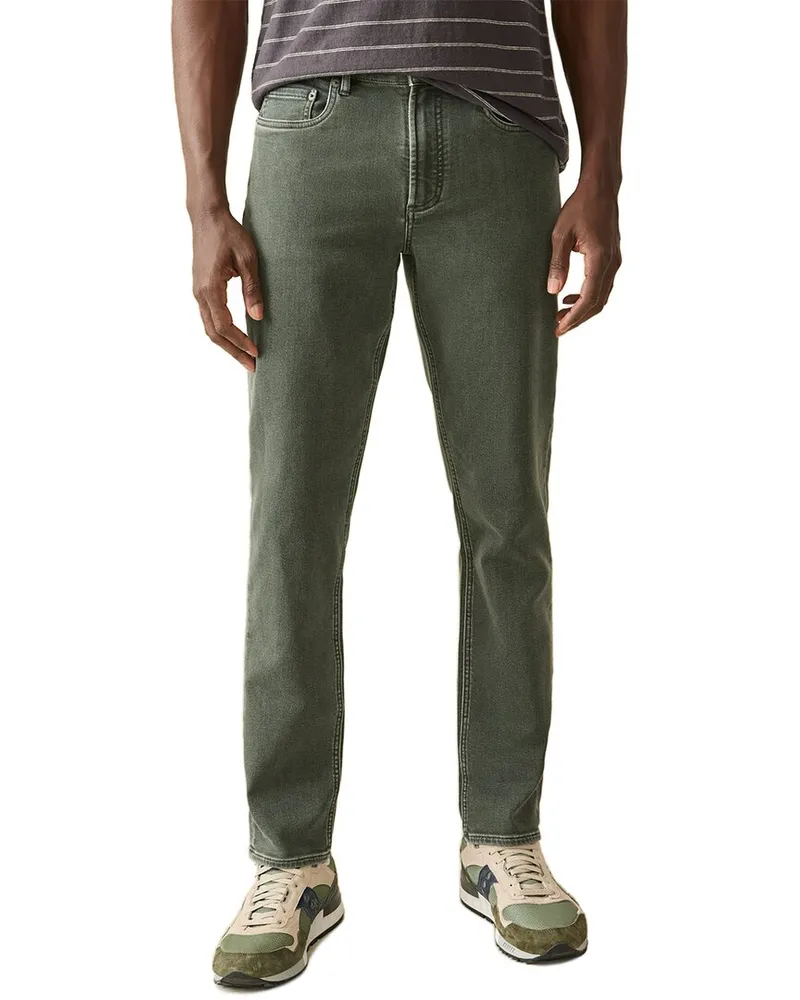 Faherty Stretch Terry Pant Green
