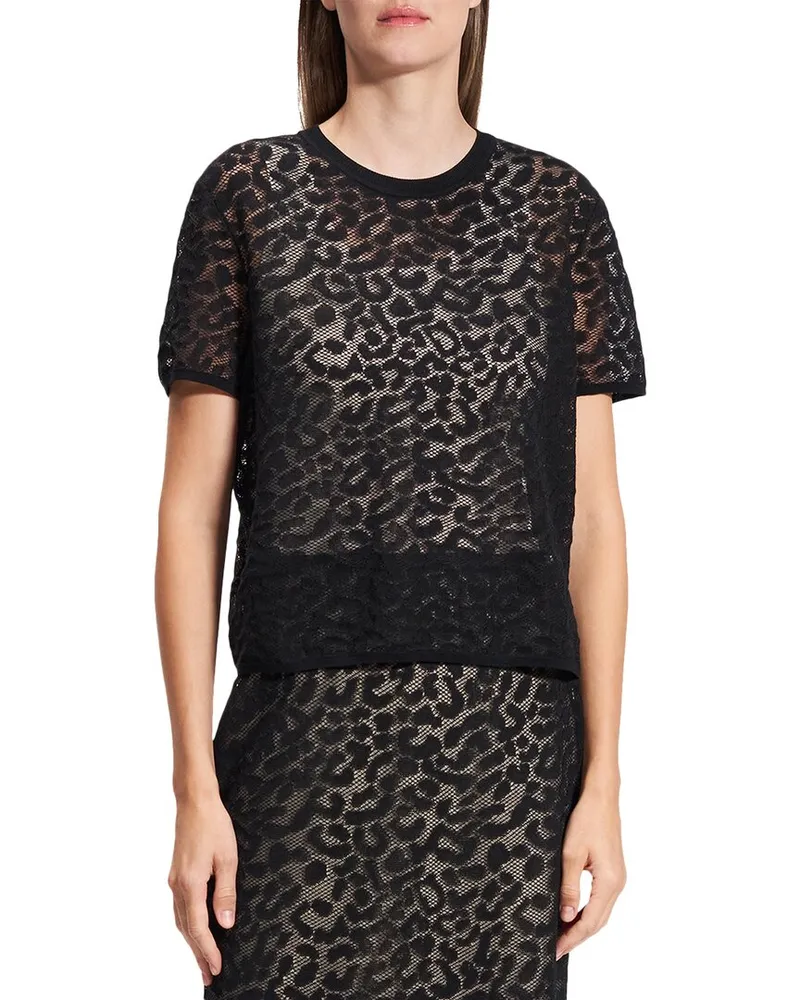 Theory Lace T-Shirt Nocolor
