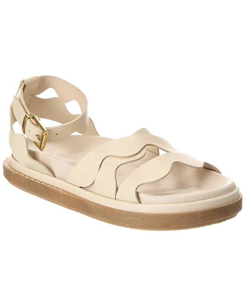 Alohas Wavy Leather Sandal Nocolor