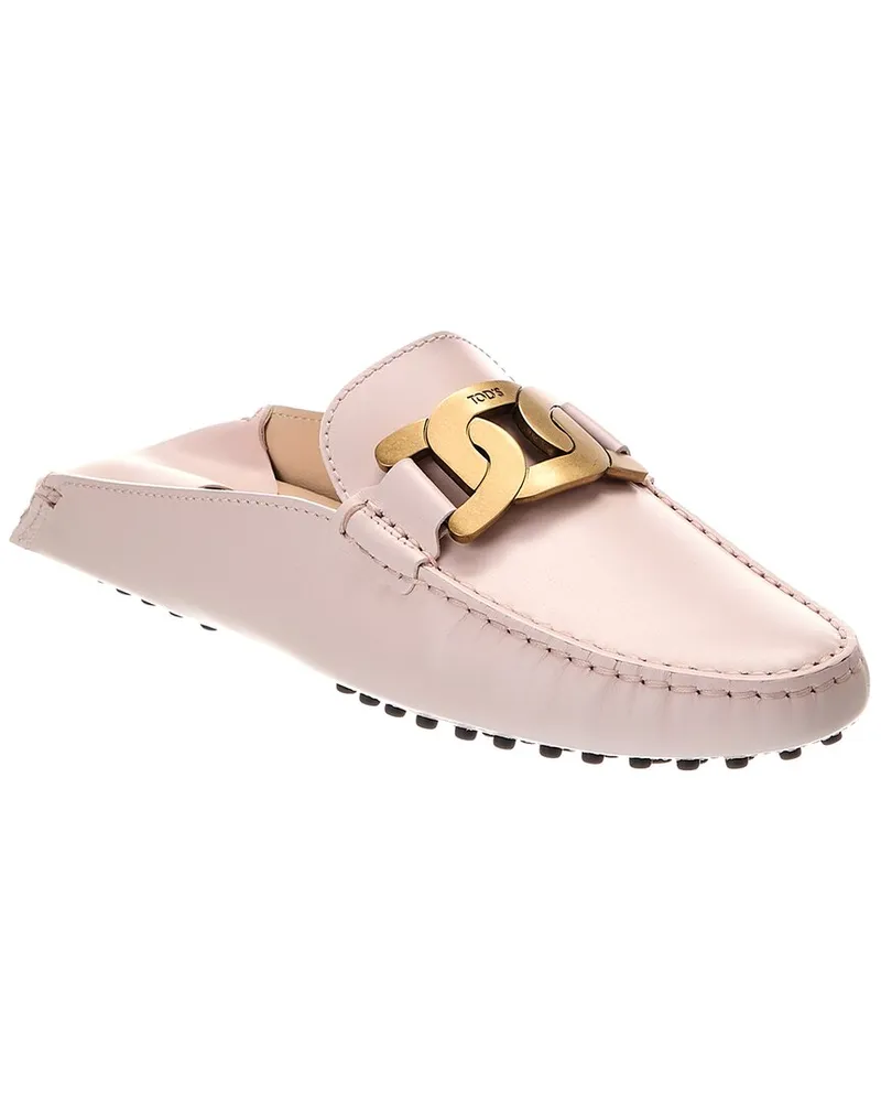 TOD'S TOD’s Gommino Leather Mule Pink