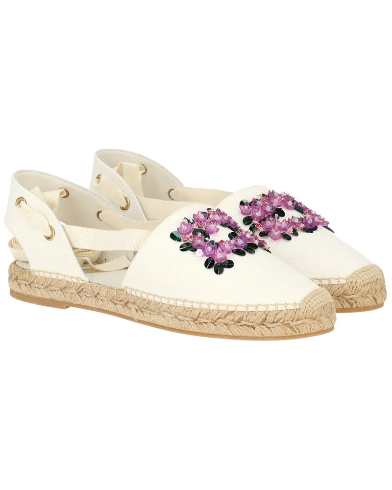 Roger Vivier Canvas Espadrille Nocolor