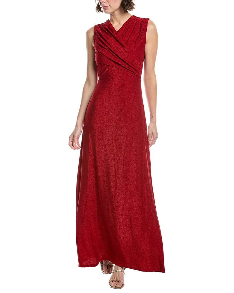 Diane von Furstenberg Tomas Maxi Dress Red