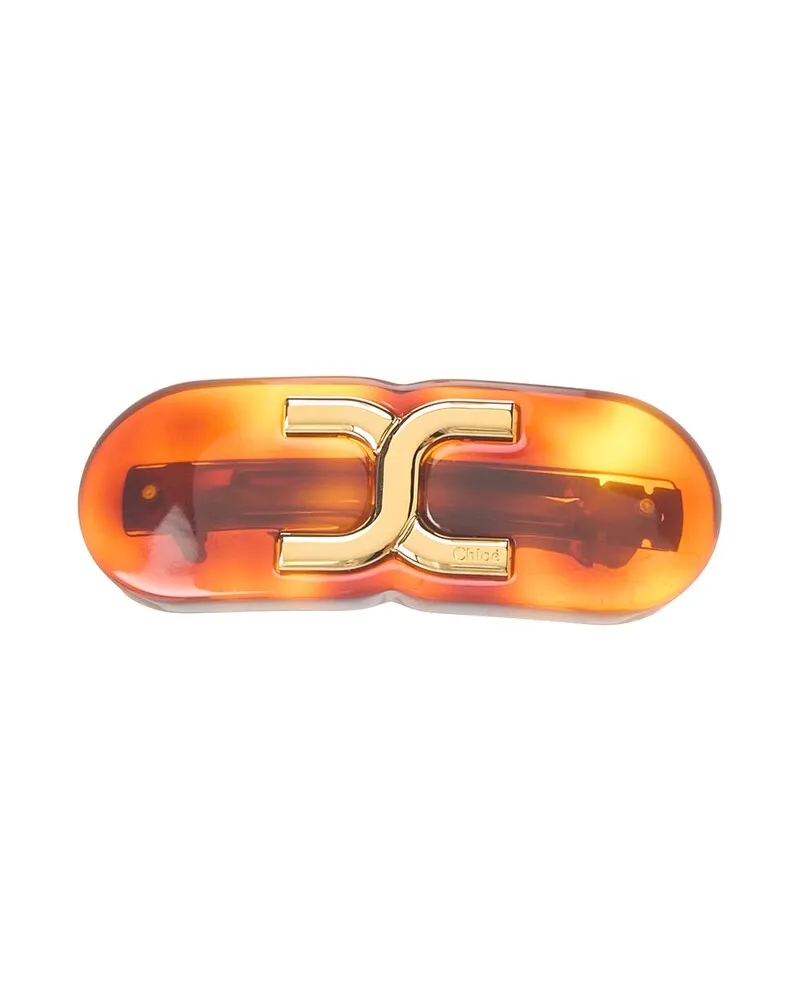 Chloé Marcie Hair Clip Brown
