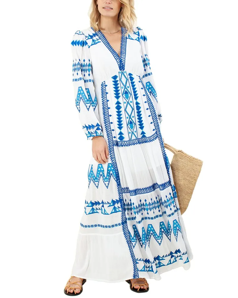 Hale Bob Maxi Dress Blue