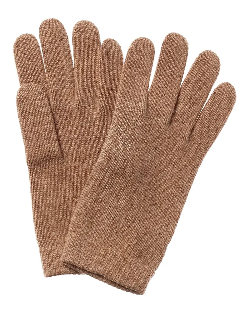 portolano  Cashmere Gloves Brown