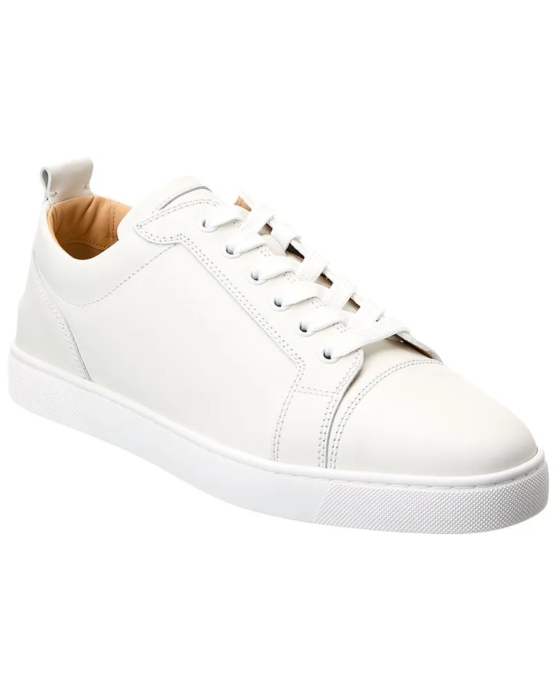 Christian Louboutin Louis Junior Leather Sneaker White
