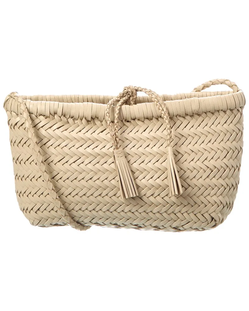 Dragon Diffusion Minsu Leather Bucket Bag White