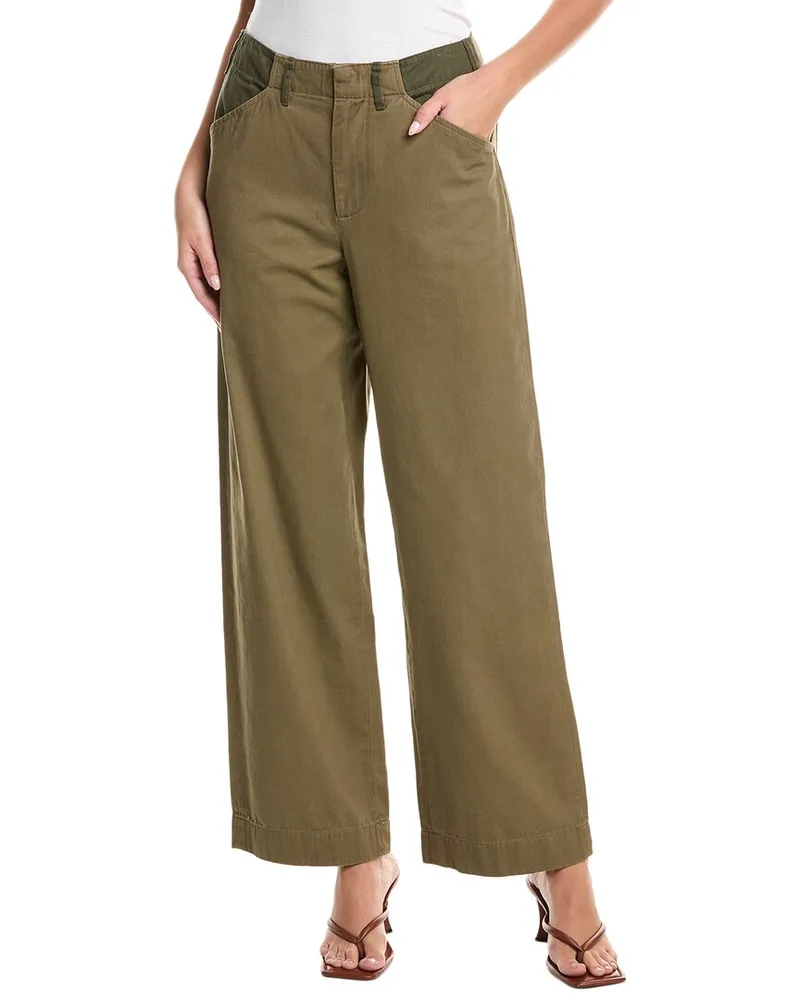Rag & Bone Banks Full Length Pant Green