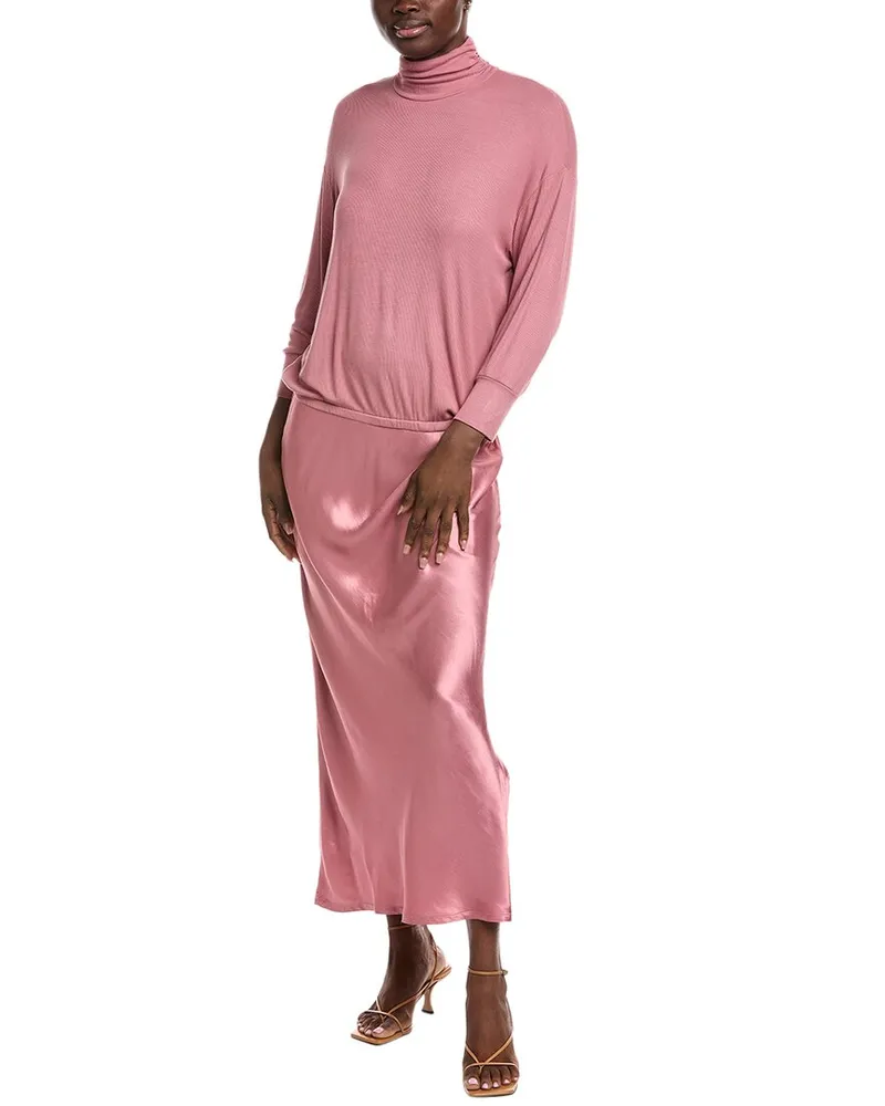 Michael Stars Padma 2-In-1 Maxi Dress Pink
