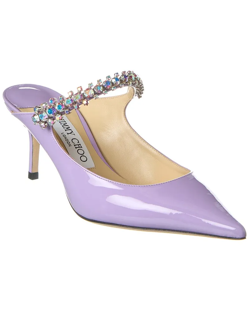 Jimmy Choo Bing 65 Patent Pump Purple