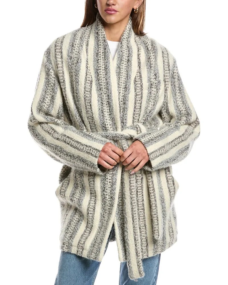 IRO Kiraz Wool & Alpaca-Blend Coat Beige