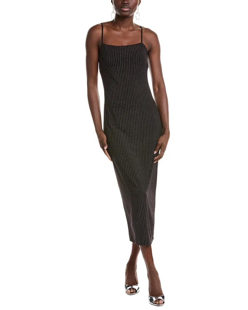 Kenneth Cole Studded Maxi Dress Black