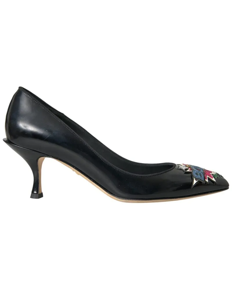 Dolce & Gabbana Leather Sandal Black