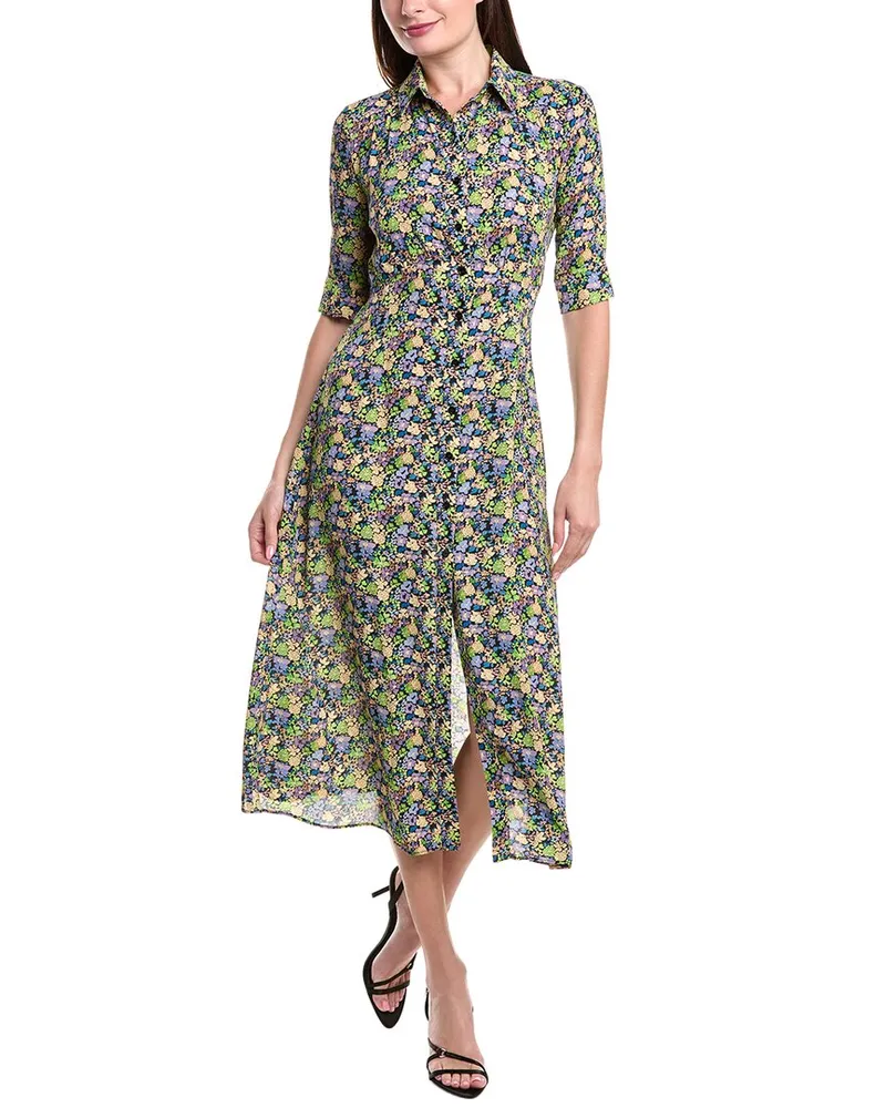 Maje Midi Dress Green