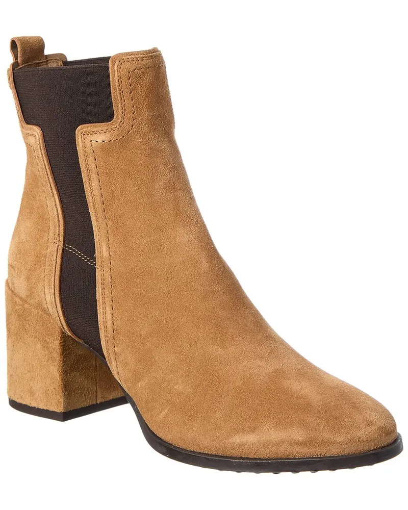 TOD'S TOD’s Suede Bootie Brown