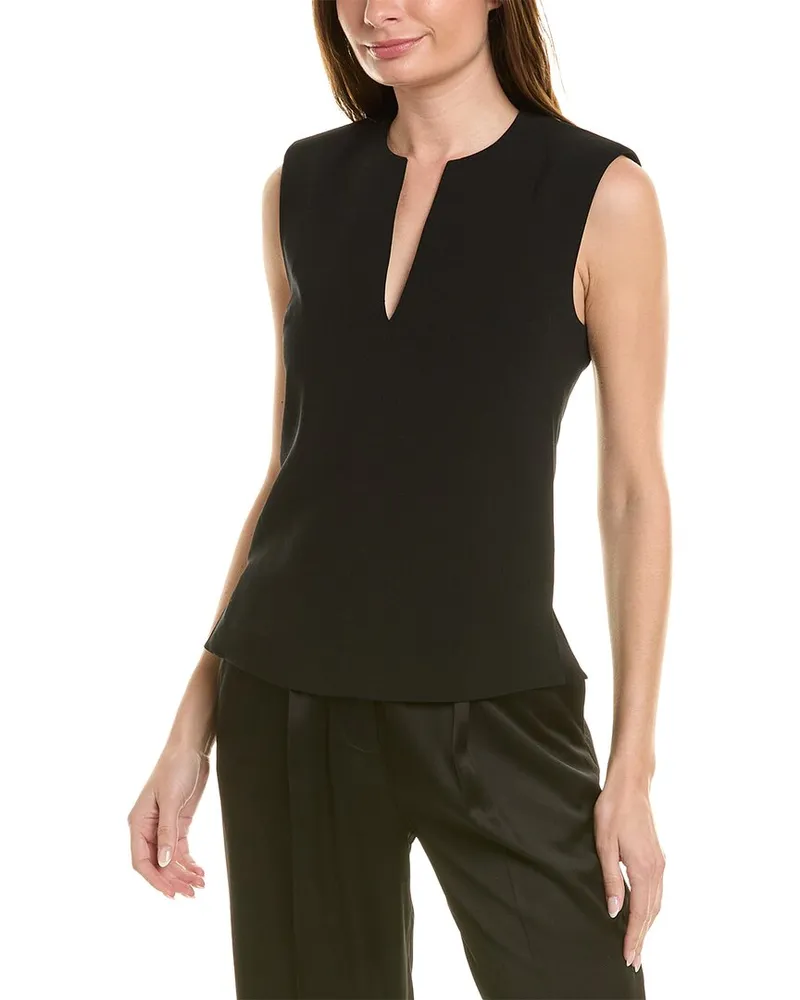 Rag & Bone Sonia Japanese Crepe Top Black