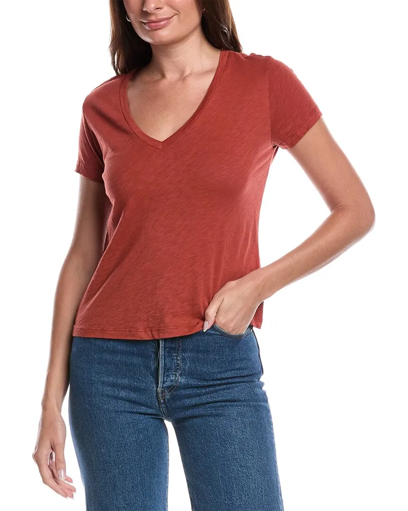 Graham & Spencer Slub Top Orange