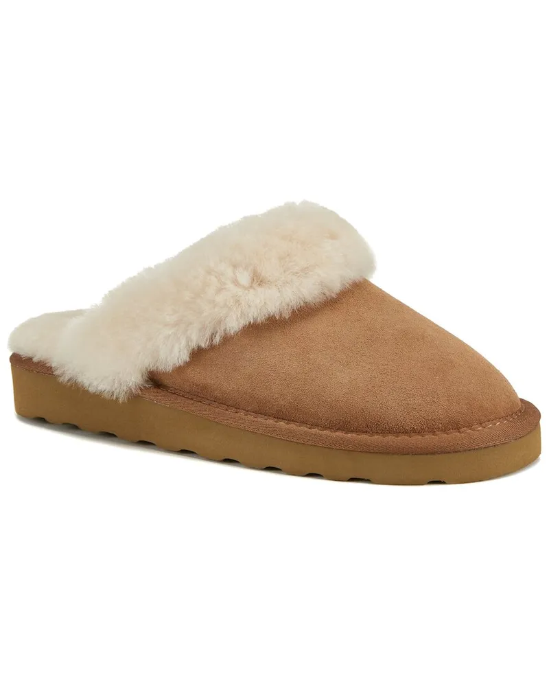 Australia Luxe Mool Suede Slipper Brown