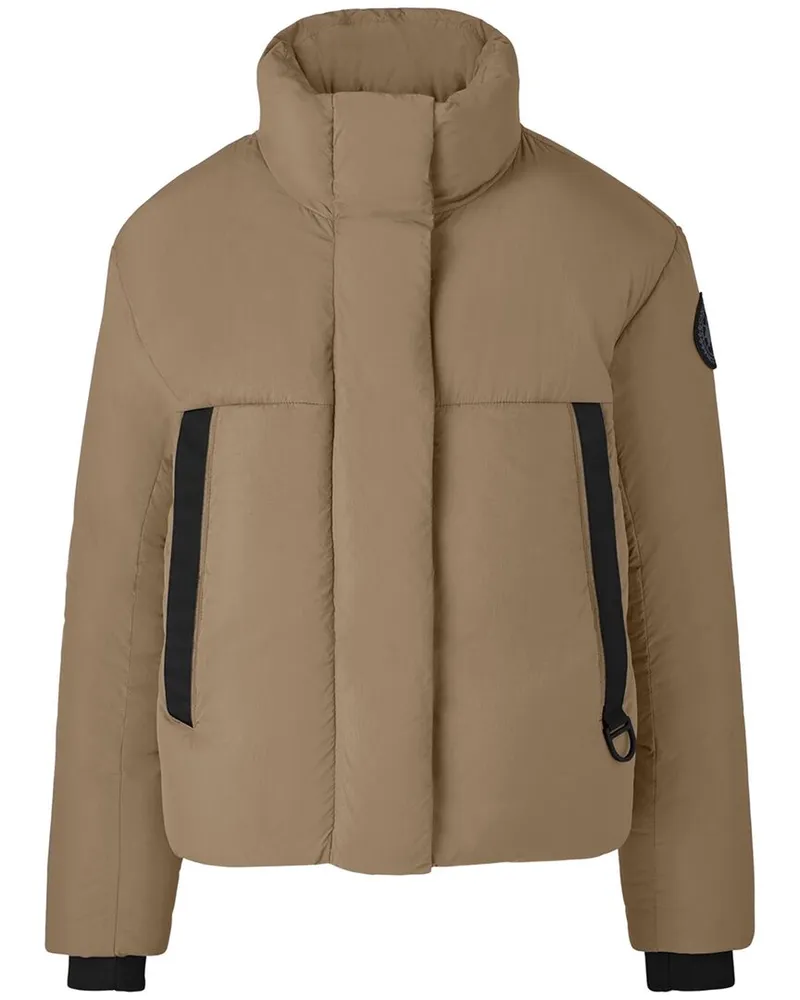 Canada Goose Junction Cropped Black Label Puffer Coat Nocolor