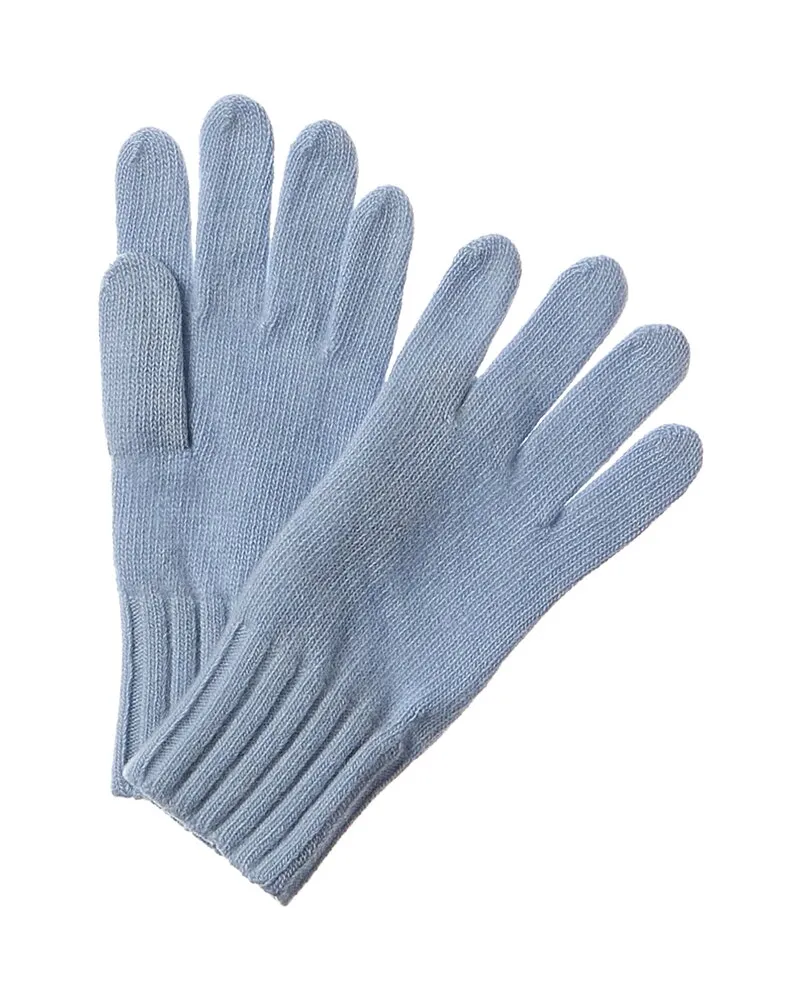 portolano  Cashmere Gloves Blue