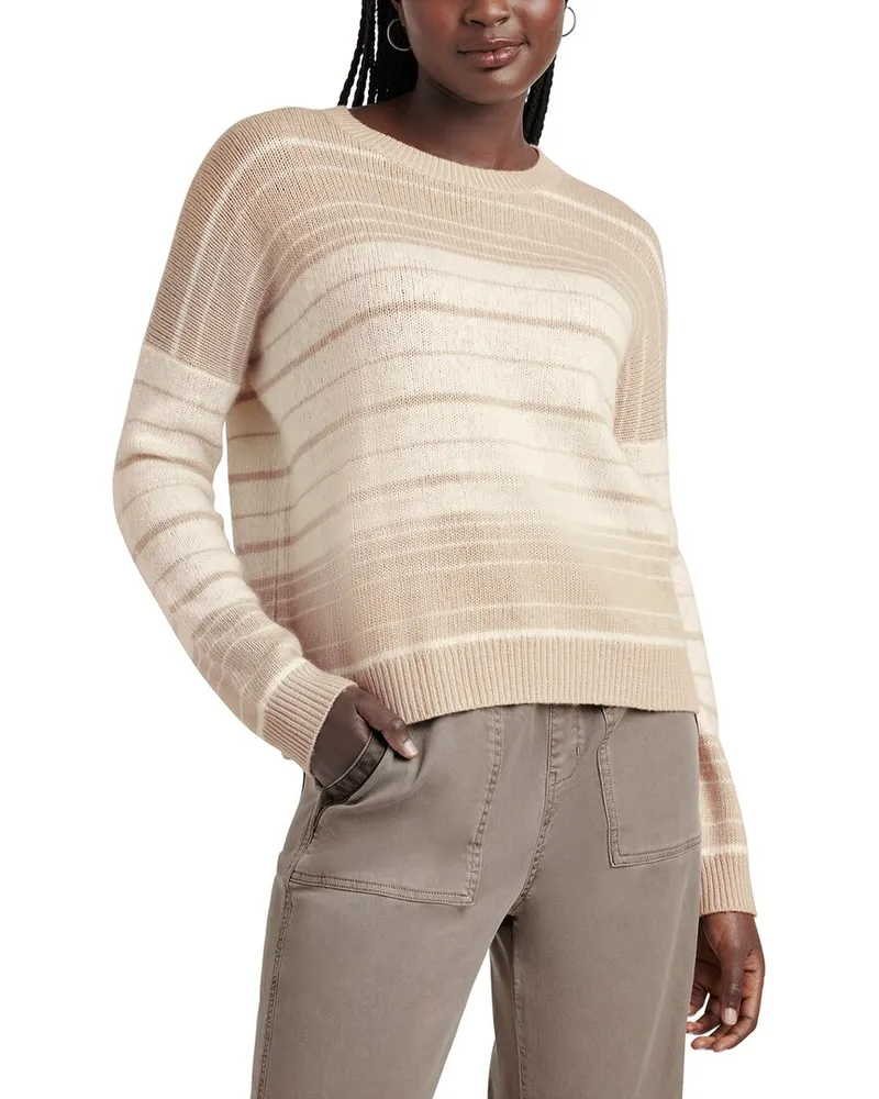 Splendid Kennedy Stripe Cashmere-Blend Sweater Nocolor
