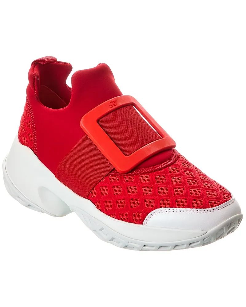 Roger Vivier Viv Sneaker Red