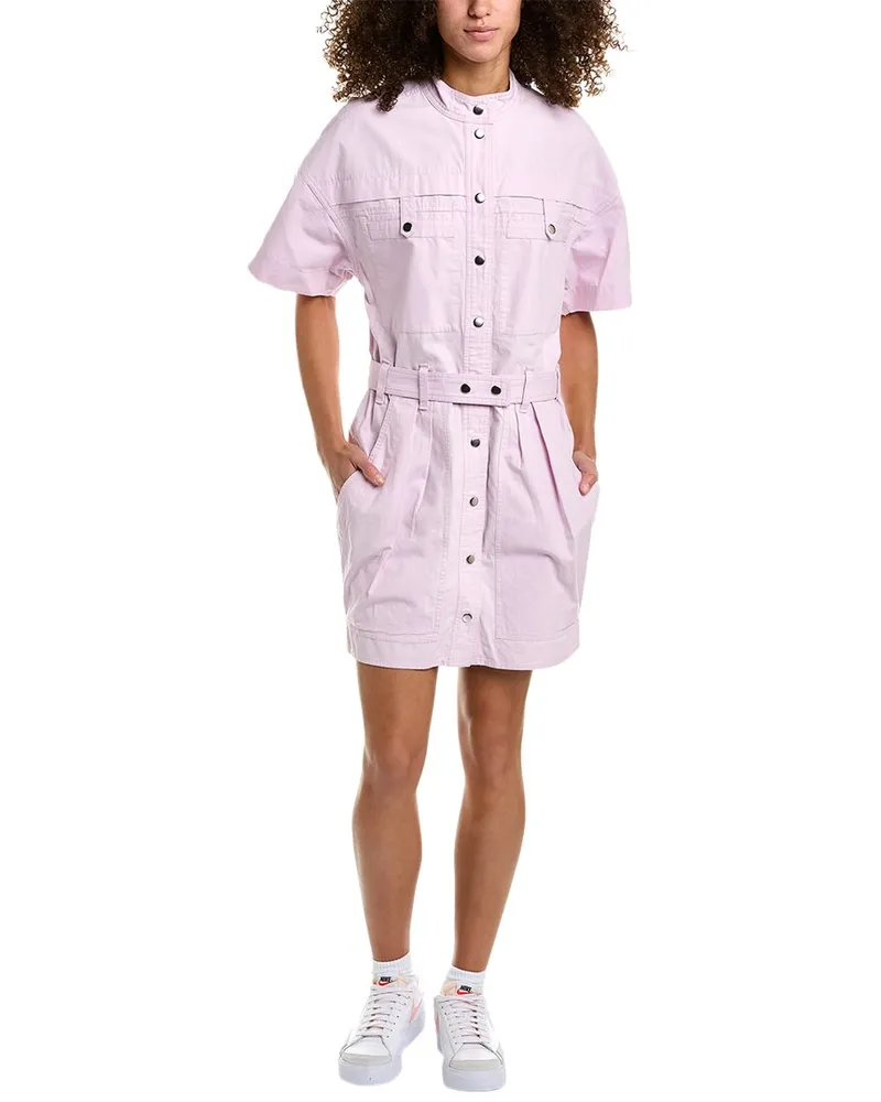 Isabel Marant Étoile Rime Mini Dress Purple