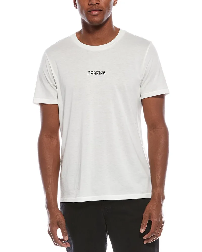 7 for all mankind Graphic T-Shirt White