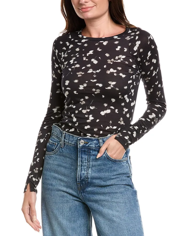 Rag & Bone Shaw Top Black