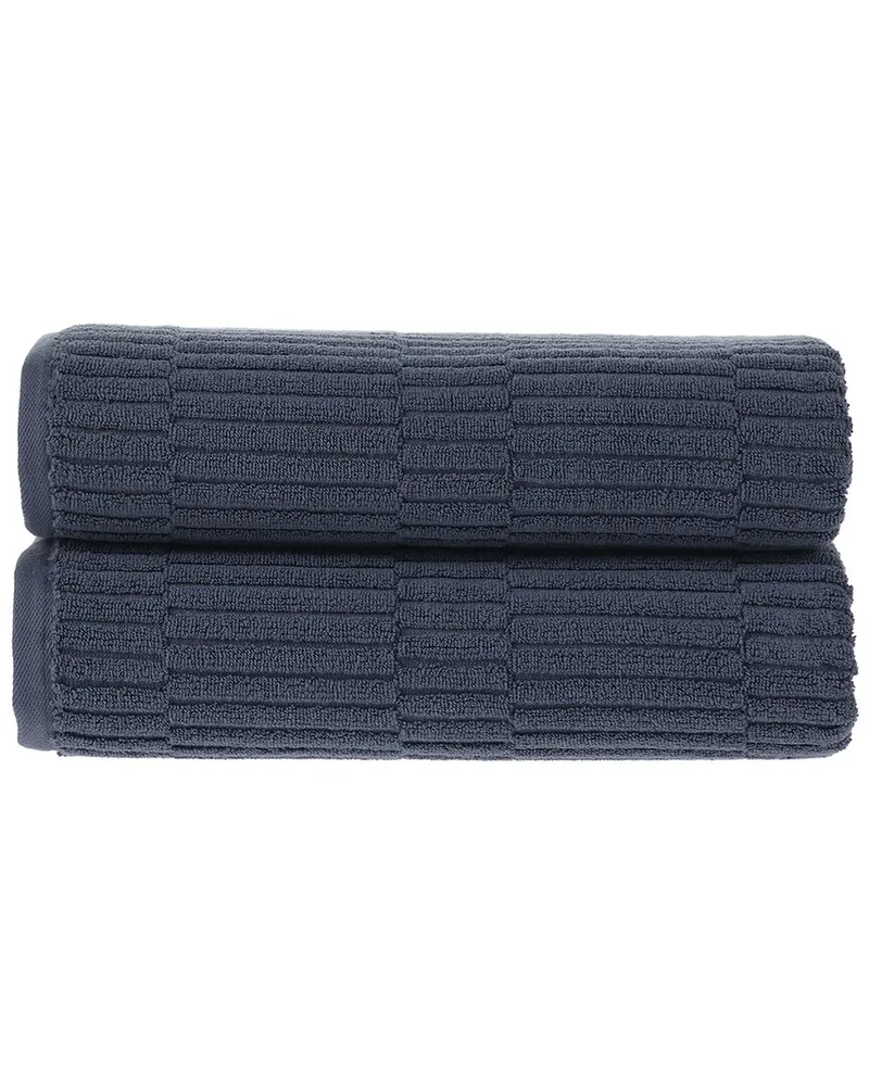 Alexis Antimicrobial Oxford Bath Sheet, Pack Of 2 Nocolor
