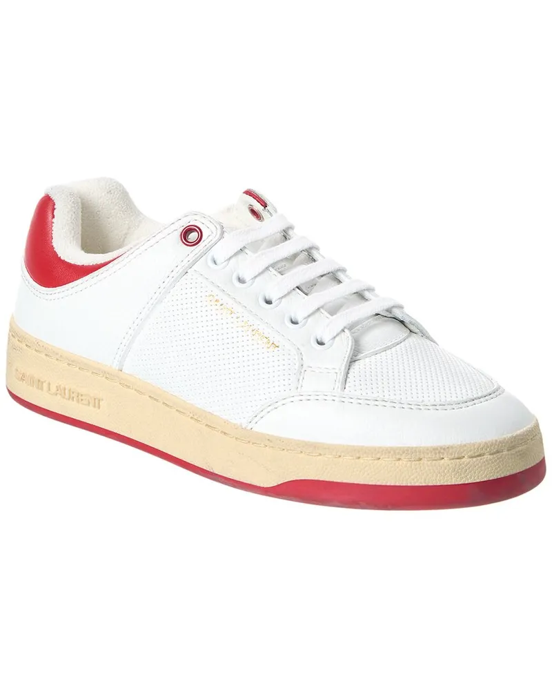 Saint Laurent SL/61 Leather Sneaker White