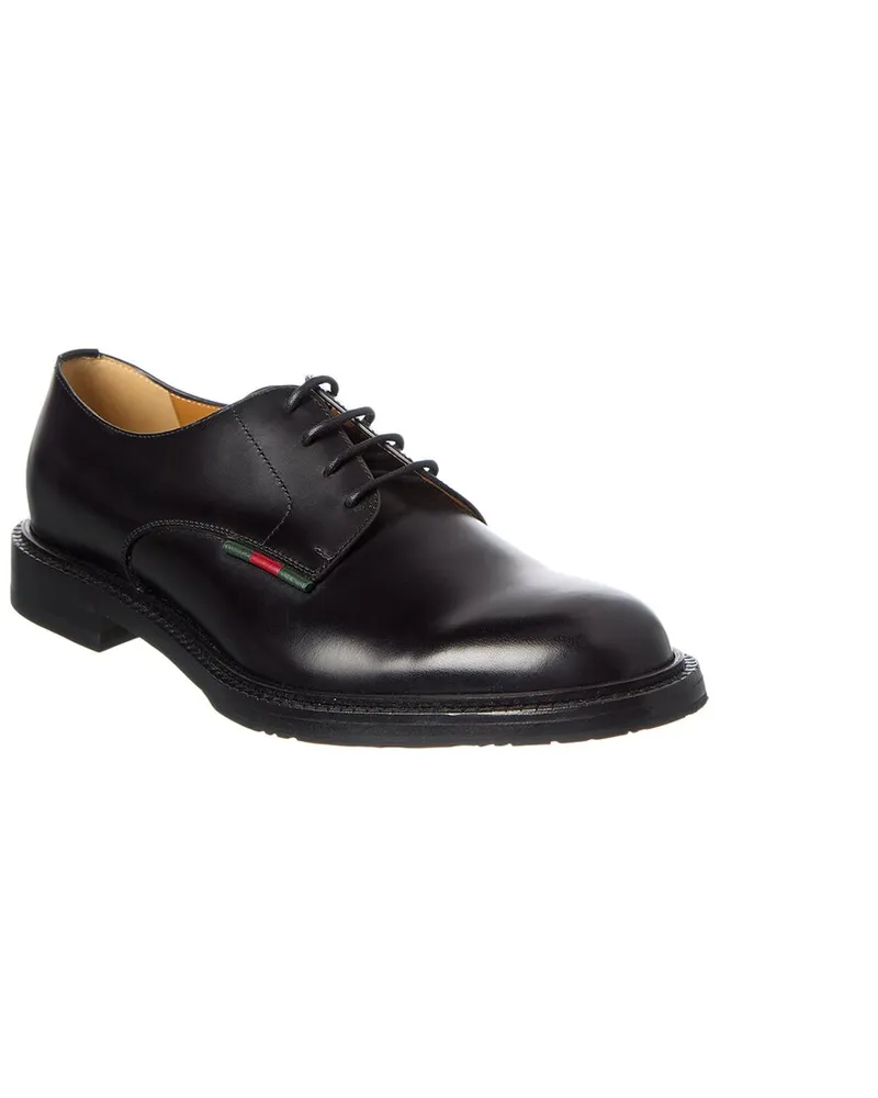 Gucci Leather Derby Black