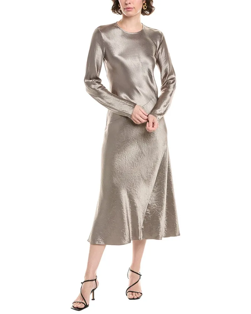 Max Mara Elogio Midi Dress Metallic