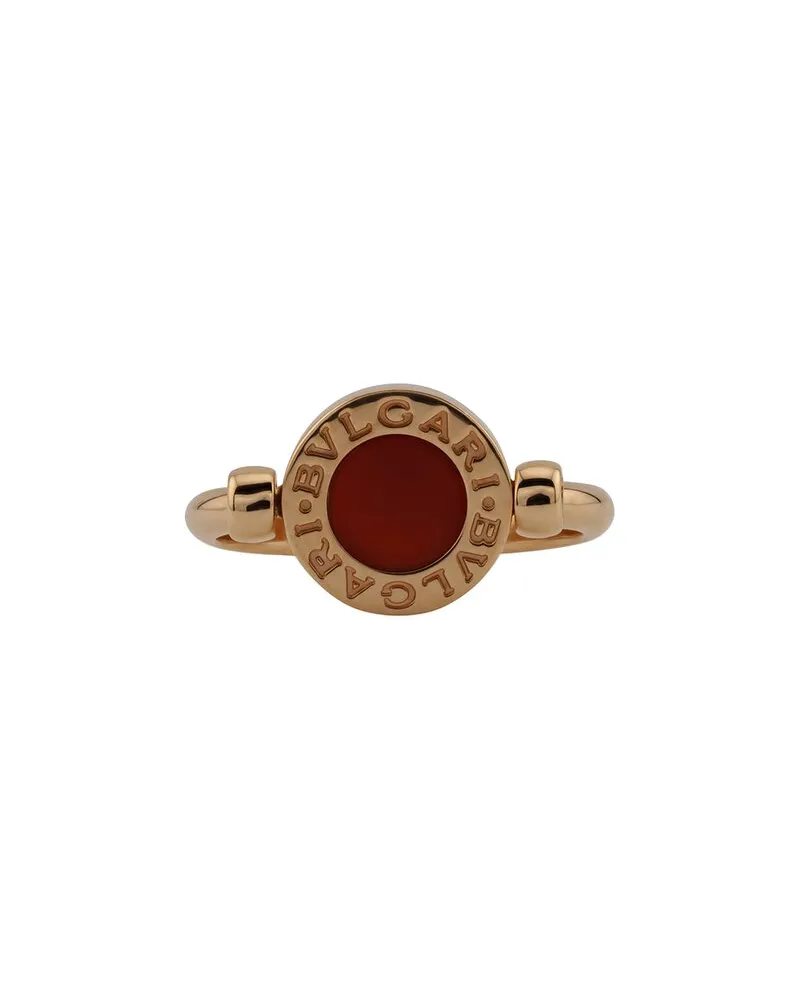 Bulgari 18K Rose Gold 1.00 ct. tw. Red Tourmaline Ring Nocolor