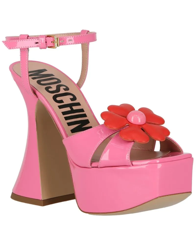 Moschino Leather Sandal Pink
