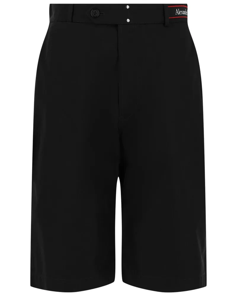 Alexander McQueen Logo Tape Short Nocolor