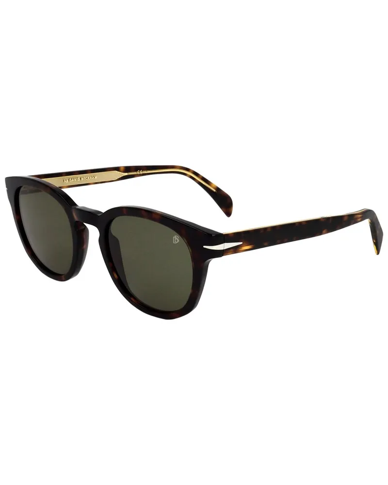 David Beckham Men's DB 1046/S 50mm Sunglasses Brown