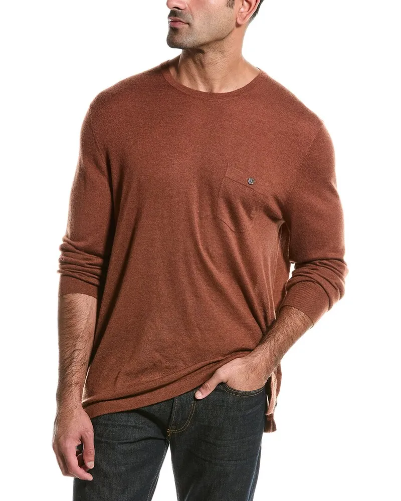 Todd Snyder + Champion Pocket T-Shirt Brown