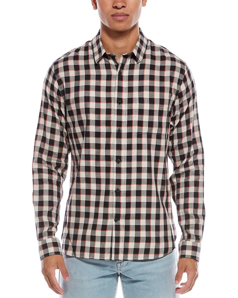 Vince Ojai Plaid Shirt Nocolor