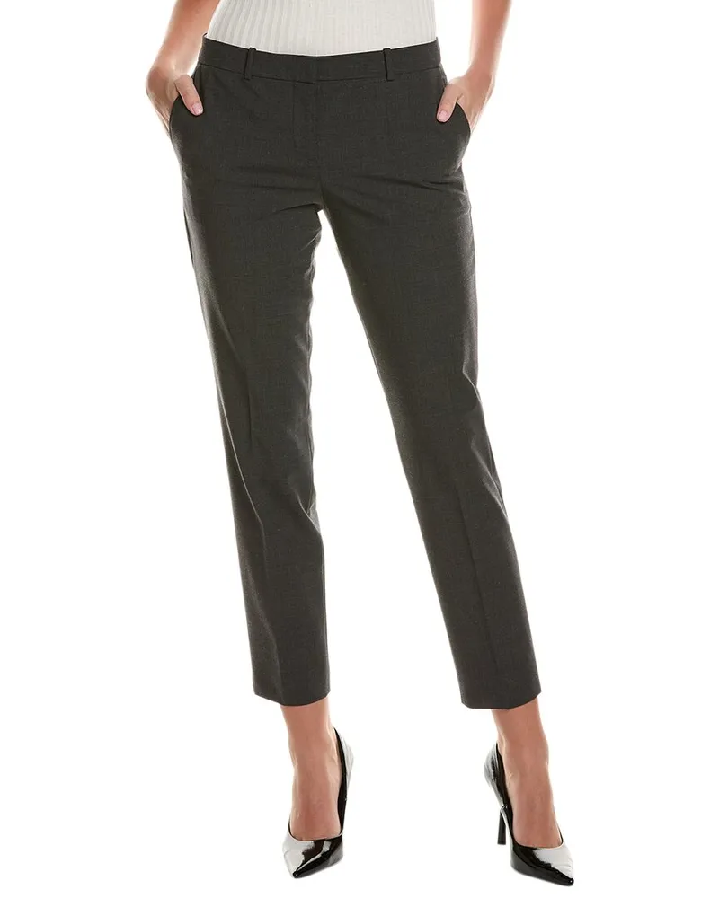 HUGO BOSS Tuiluna Wool-Blend Pant Grey