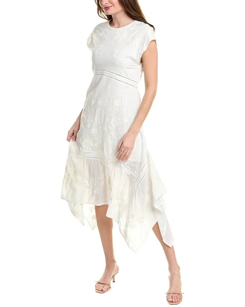 AllSaints Gianna Maxi Dress White