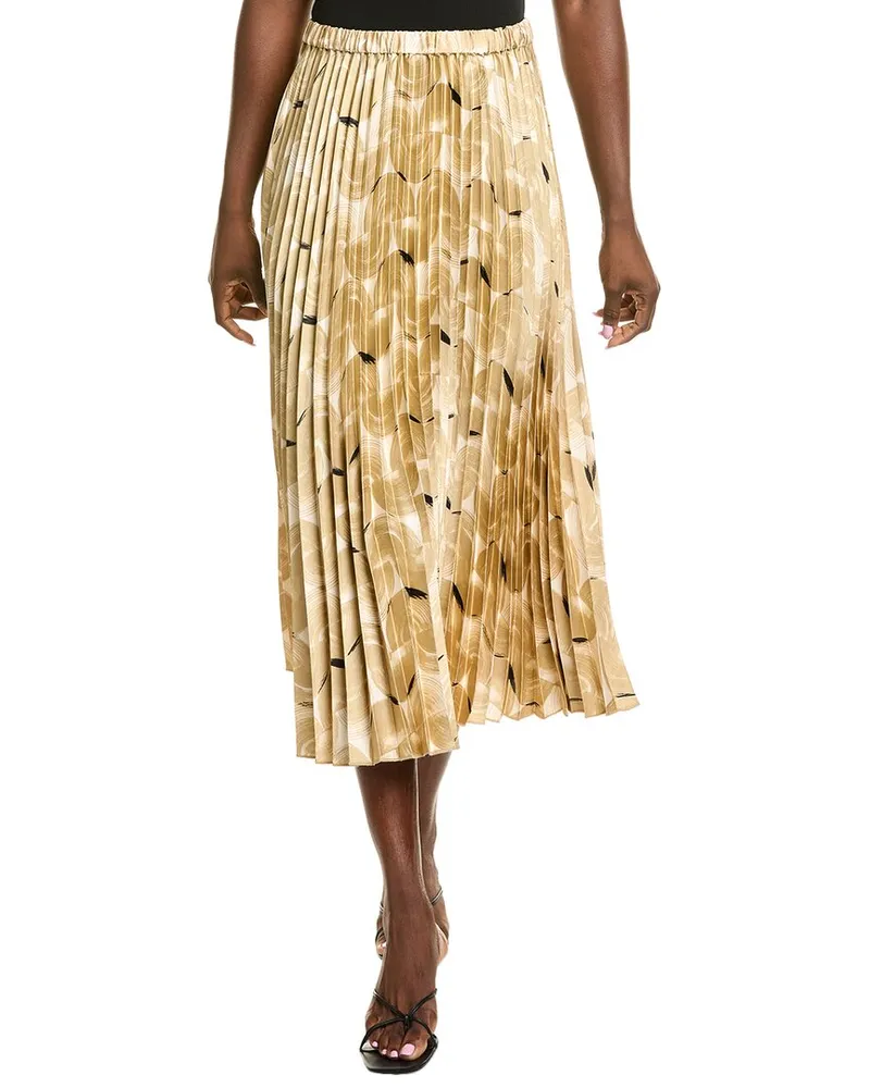Anne Klein Printed Maxi Skirt Nocolor