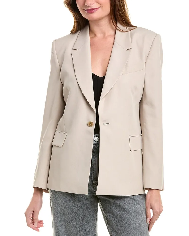 Frame Denim Blazer Beige