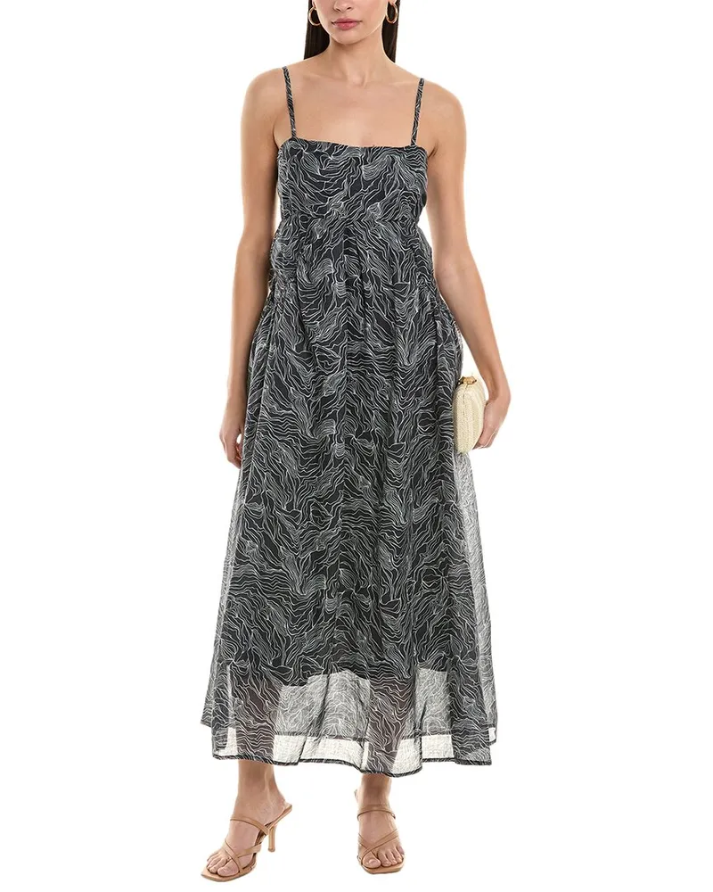 Alpha Studio Maxi Dress Blue