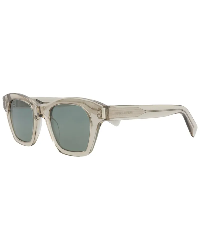 Saint Laurent Unisex SL592 47mm Sunglasses Beige