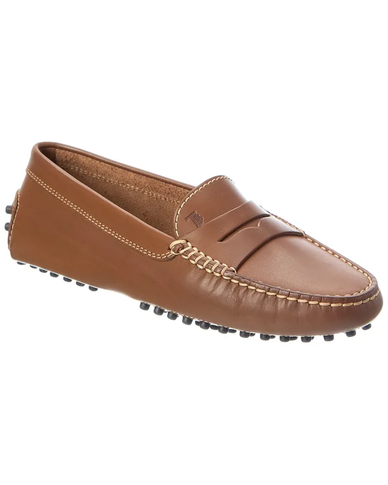 TOD'S TOD’s Classic Leather Loafer Brown