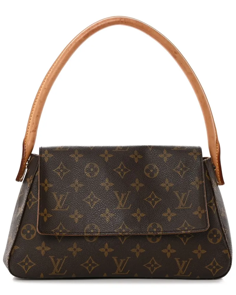 Louis Vuitton Monogram Canvas Looping MM (Authentic Pre-Loved Nocolor