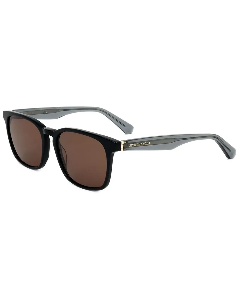 Scotch&Soda Men's 53mm Sunglasses Black