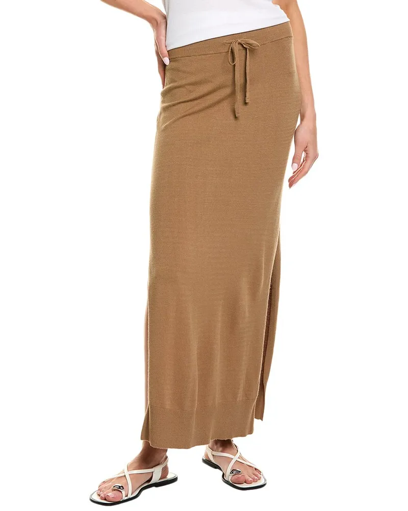 Splendid Jette Sweater Skirt Brown