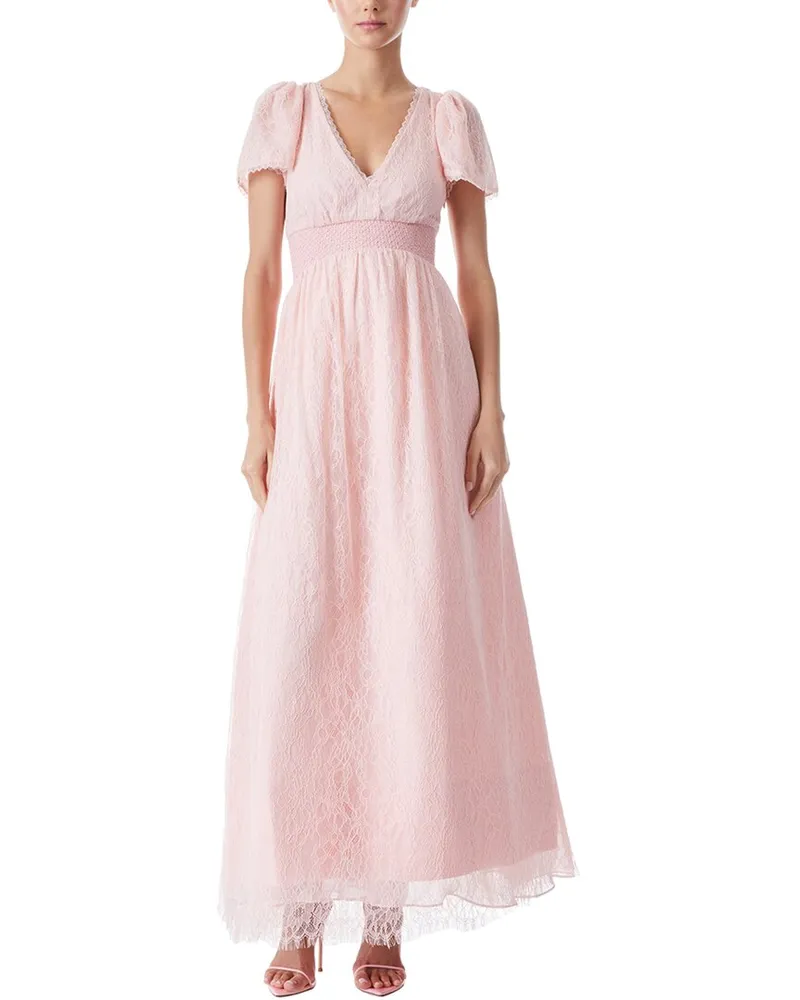 Alice + Olivia Charlsie Maxi Dress Pink